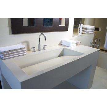 Showroom kupaonski namještaj interijera Silestone