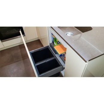 Kuhinja lakirani medijapan Silestone Iron Integrity