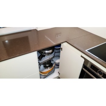 Kuhinja lakirani medijapan Silestone Iron Integrity