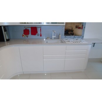 Kuhinja lakirani medijapan bijela perla visoki sjaj