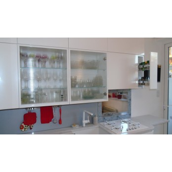 Kuhinja lakirani medijapan bijela perla visoki sjaj