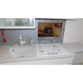 Kuhinja lakirani medijapan bijela perla visoki sjaj