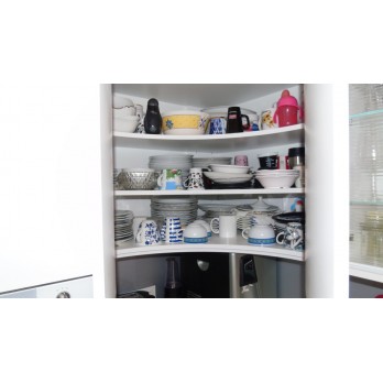 Kuhinja lakirani medijapan bijela perla visoki sjaj